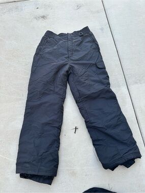 Sport Essentials Black Insulated Snow Ski Pants Men’s Medium Waterproof